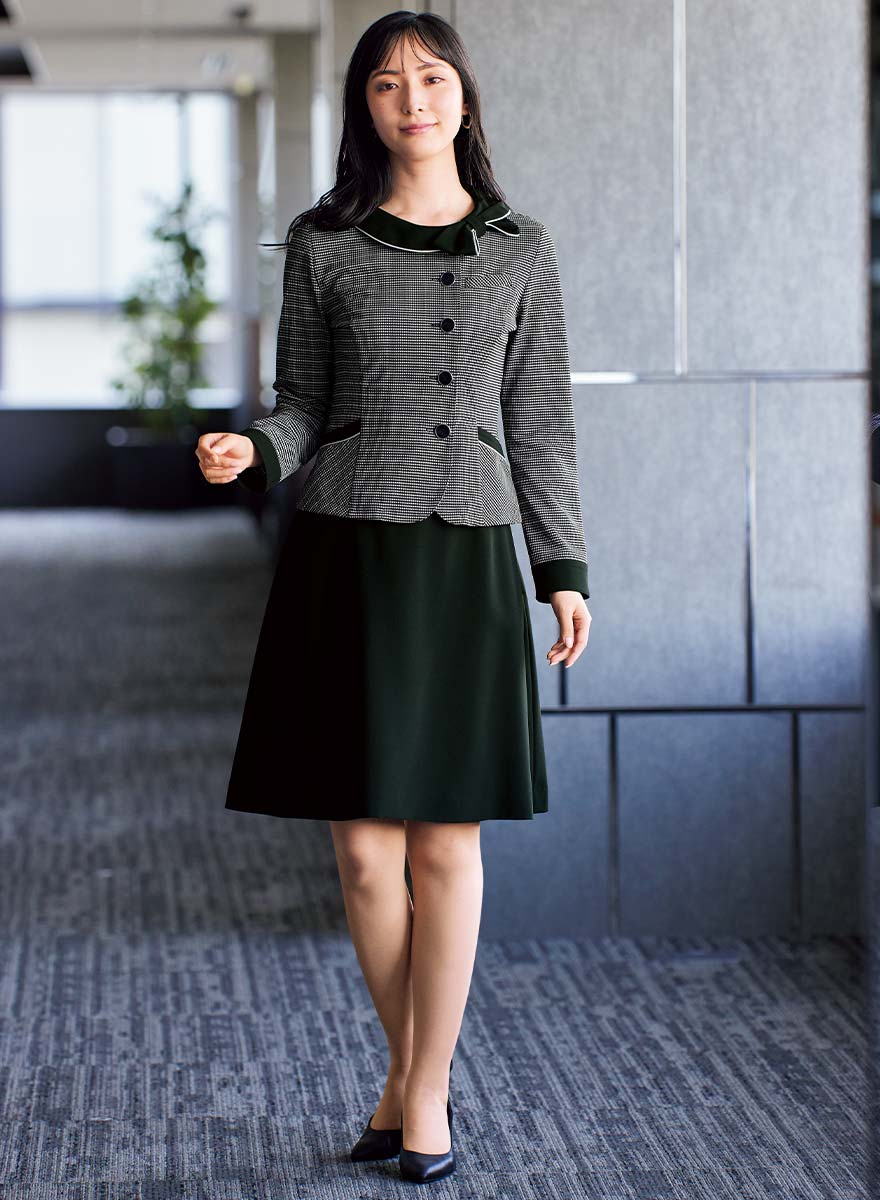 オーバーブラウス 26506 (アンジョア)｜会社の制服通販【Cue!(キュー