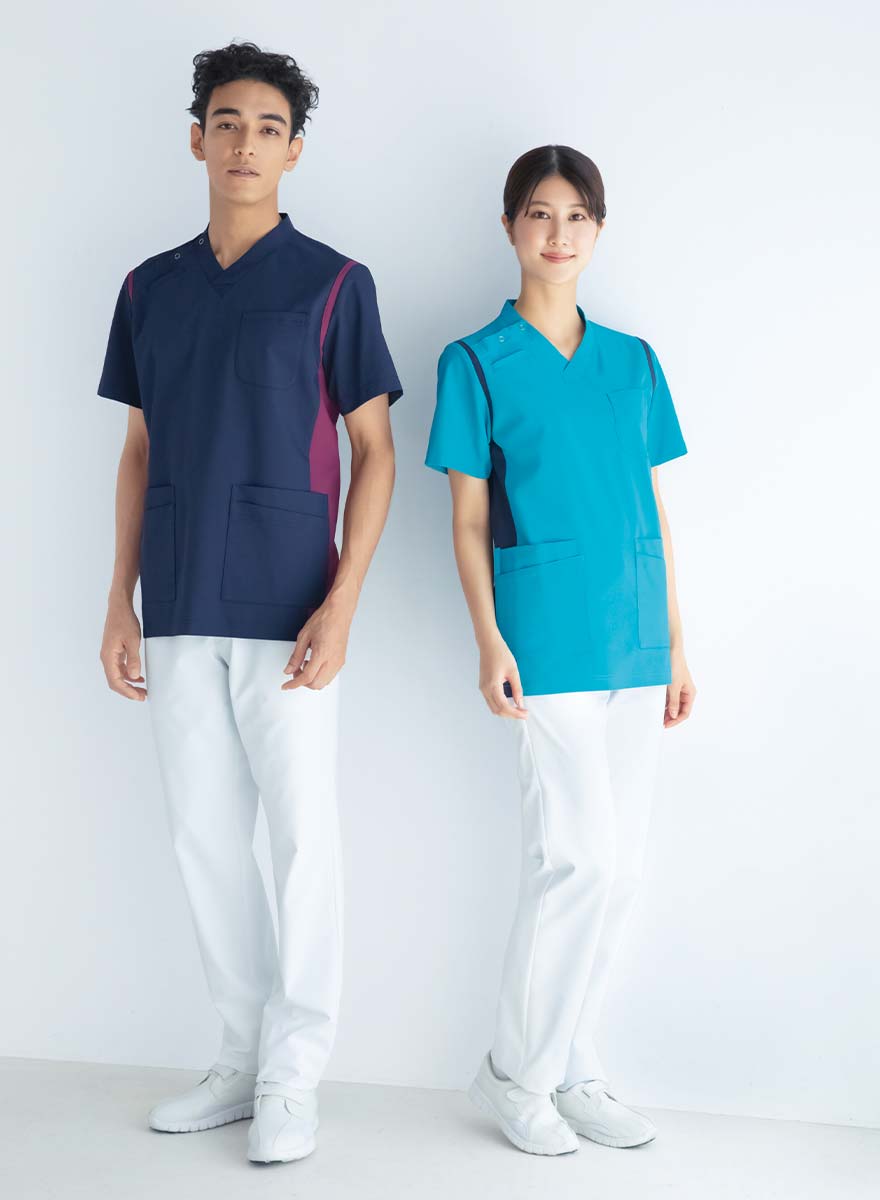 スクラブープルオーバー(男女兼用) 971 (KAZEN)商品画像2