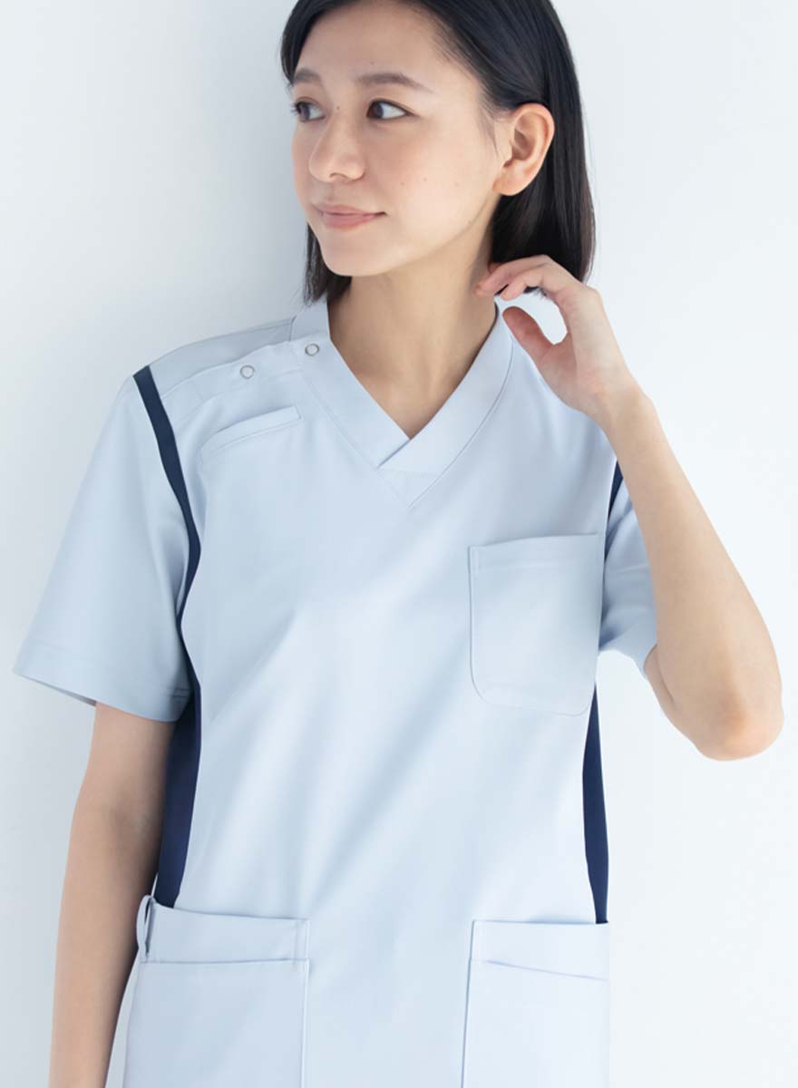 スクラブープルオーバー(男女兼用) 971 (KAZEN)商品画像3