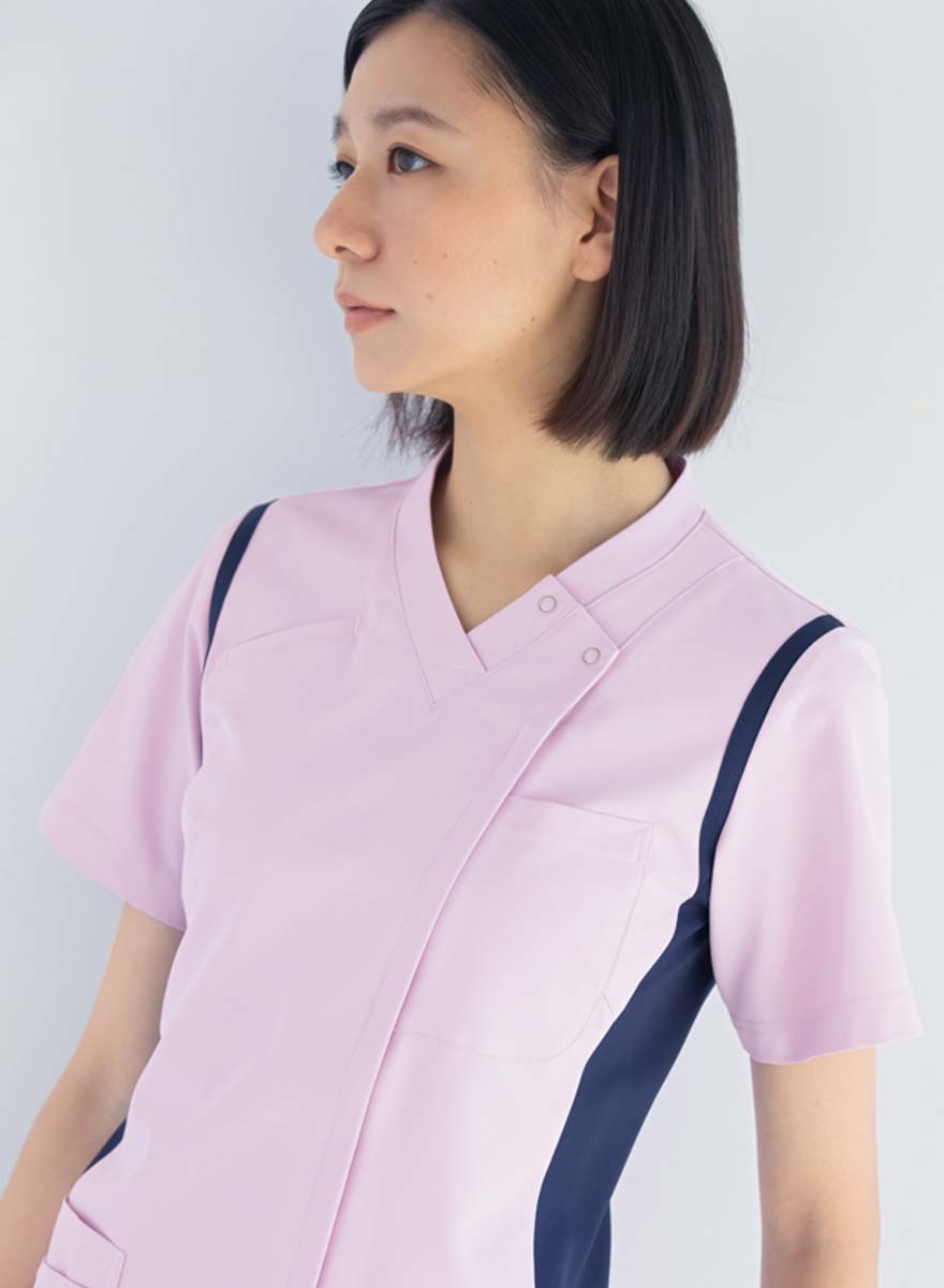 スクラブージップアップ(レディース) 972 (KAZEN)商品画像3