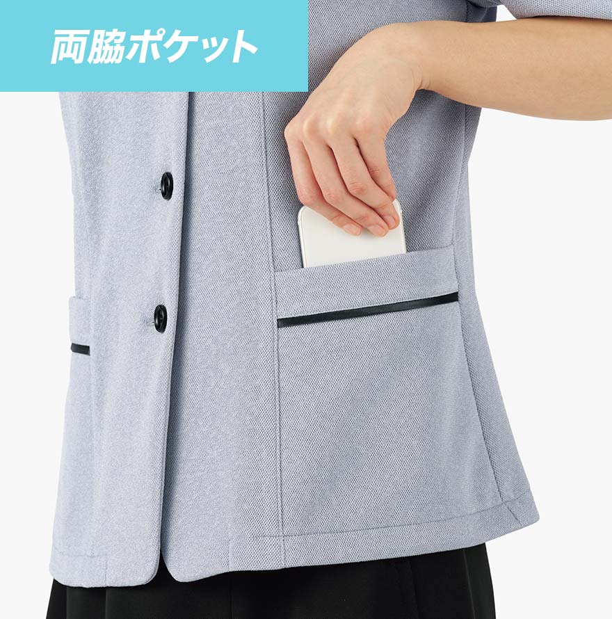AJ0865 オーバーブラウス (ボンオフィス)商品画像9