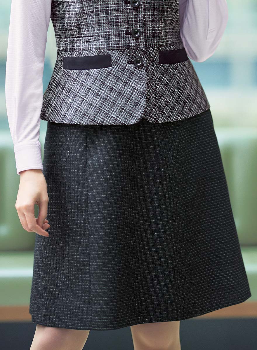 Aラインスカート AS2343 (ボンオフィス)商品画像1