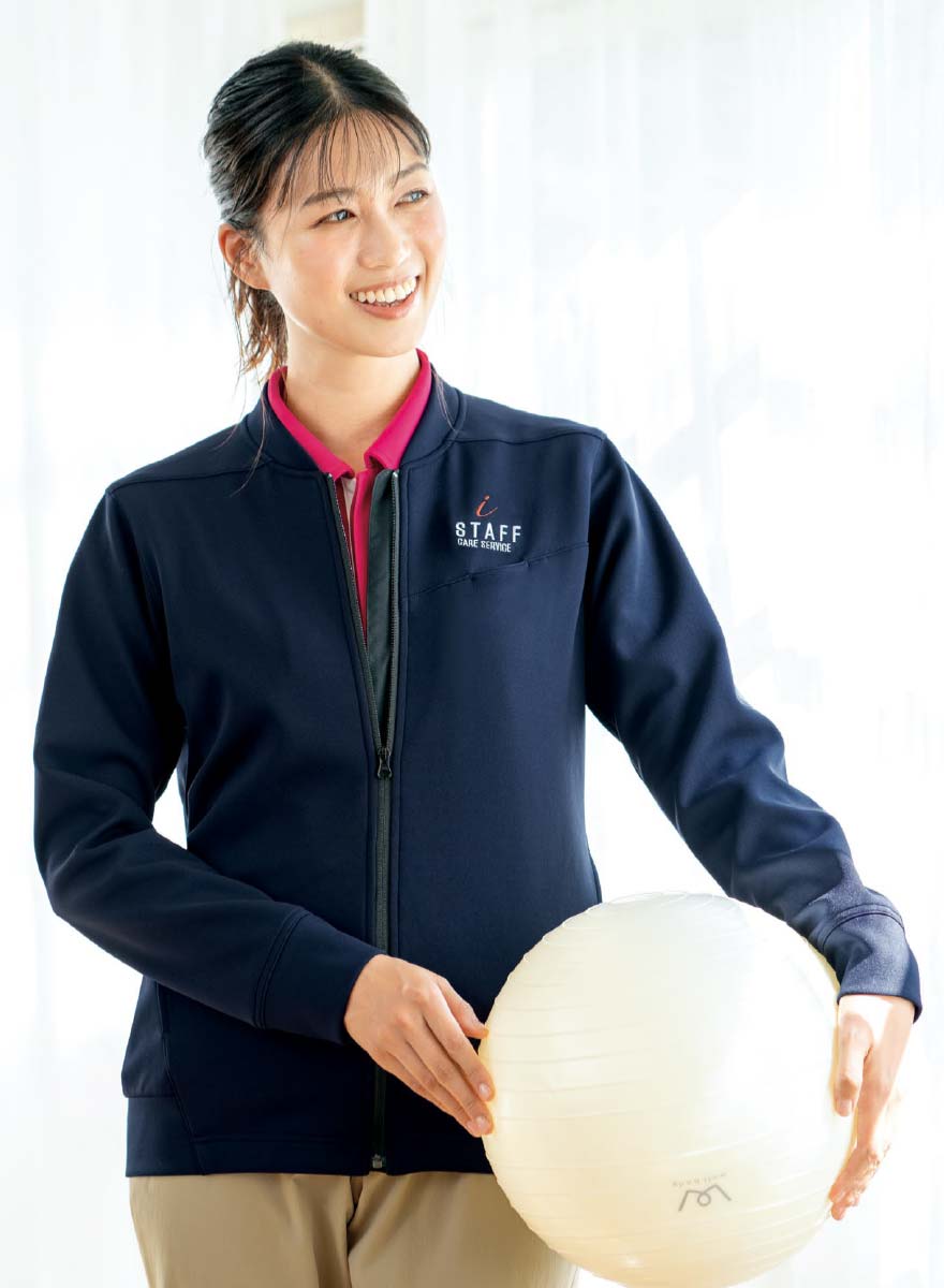 ニットブルゾンー男女共用 S-6223 (ifory)商品画像1