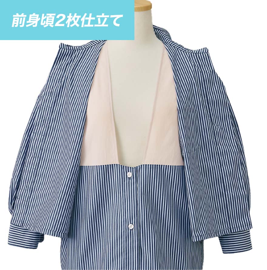 ブラウス(リボン付き) YT1730 (ユキトリィ)商品画像7
