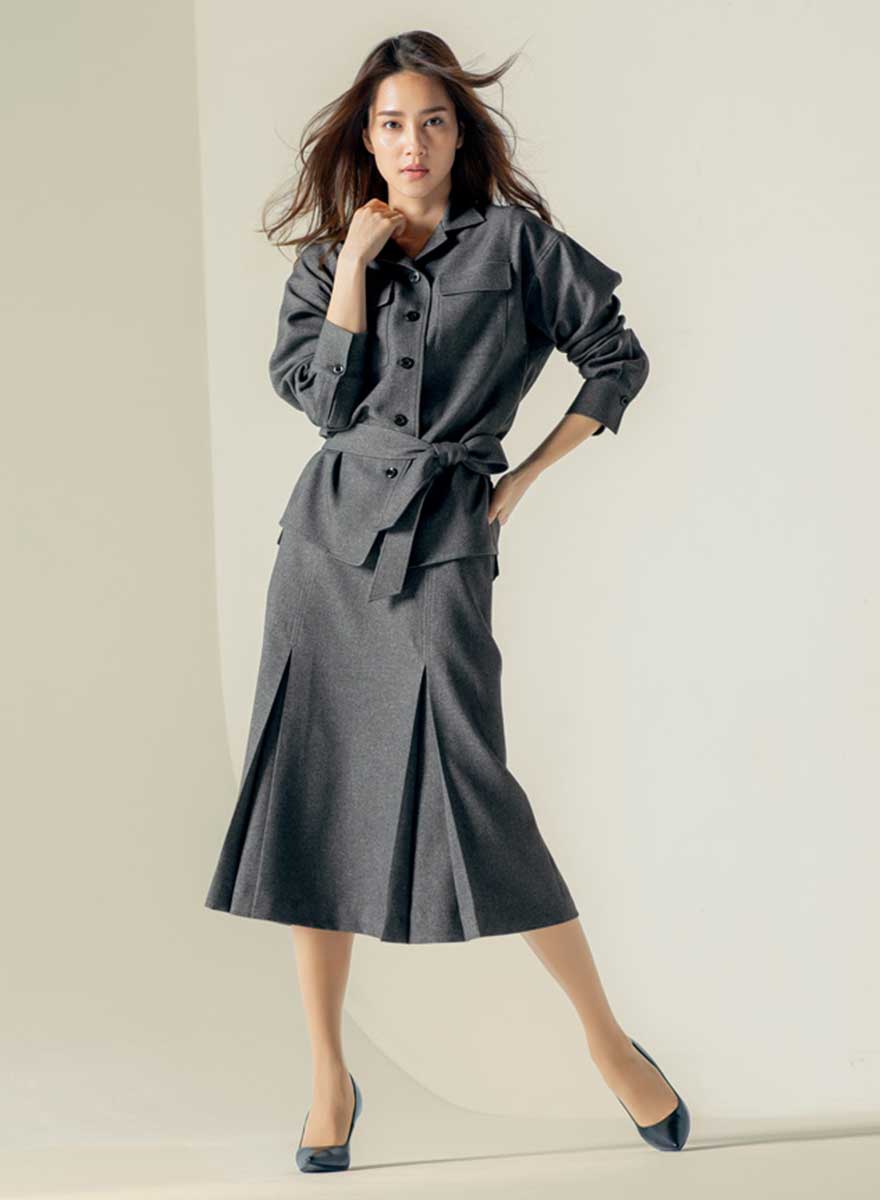 Aラインスカート YT3924 (YUKI TORII)商品画像2