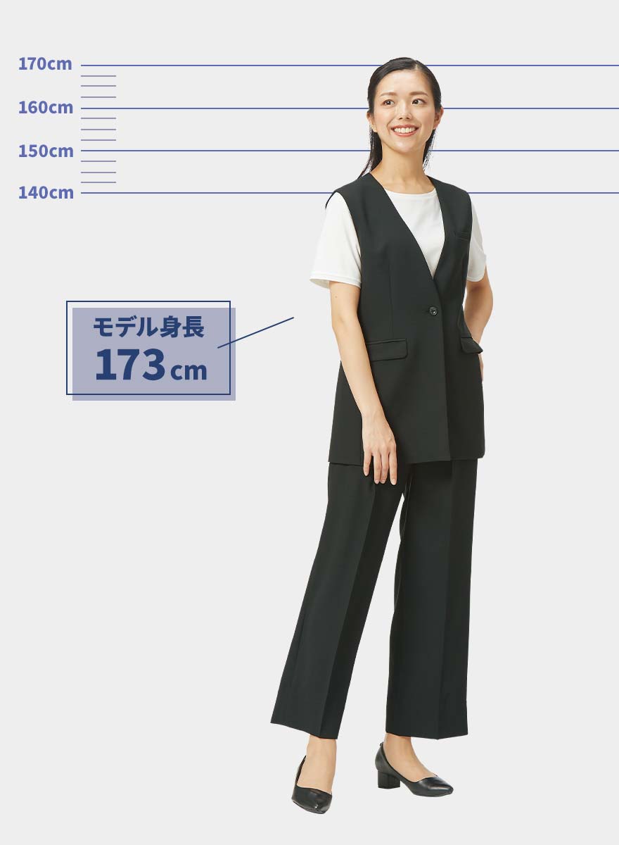 セミワイドパンツ YT5316 (YUKI TORII)商品画像9