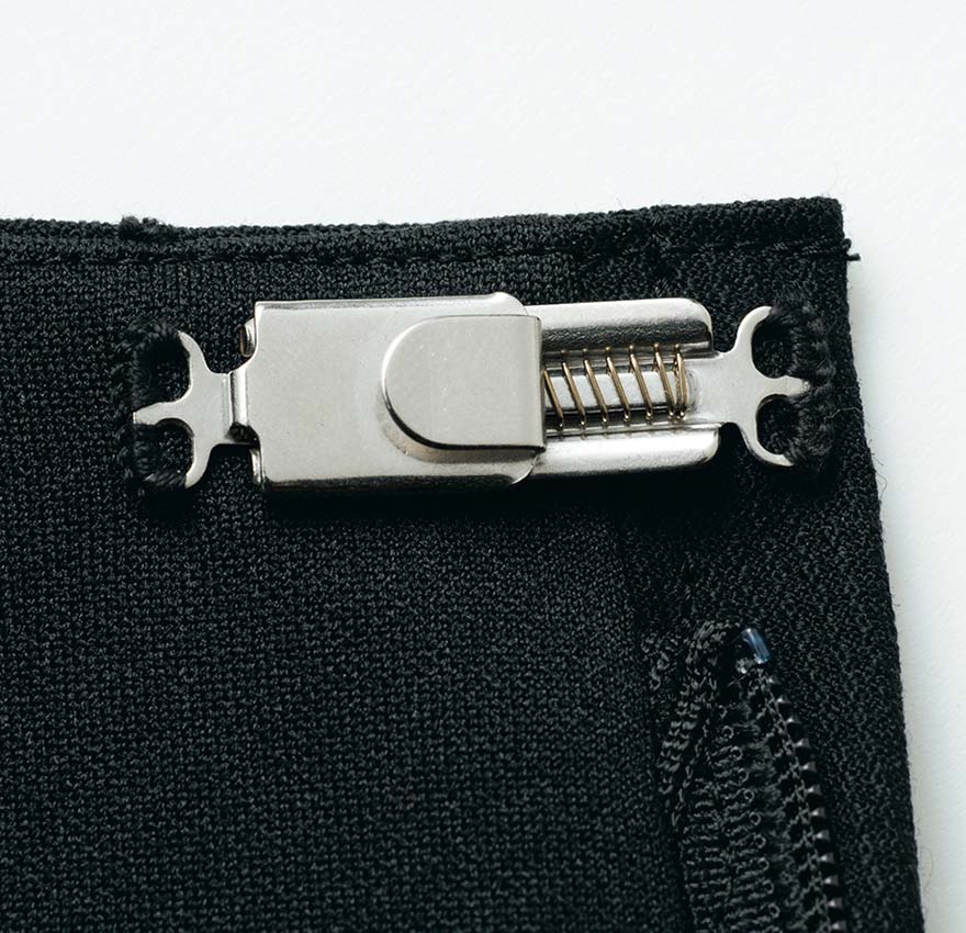 繊細ストライプで魅せるスマートな印象のベスト+スカートセット - SA340V/SA347S商品画像5