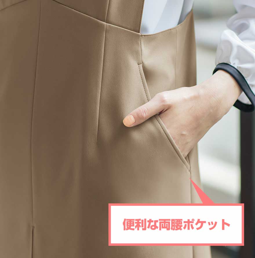 温もり伝わるチェックのジャケット+ワンピースセット - S-2530-S-5173商品画像6