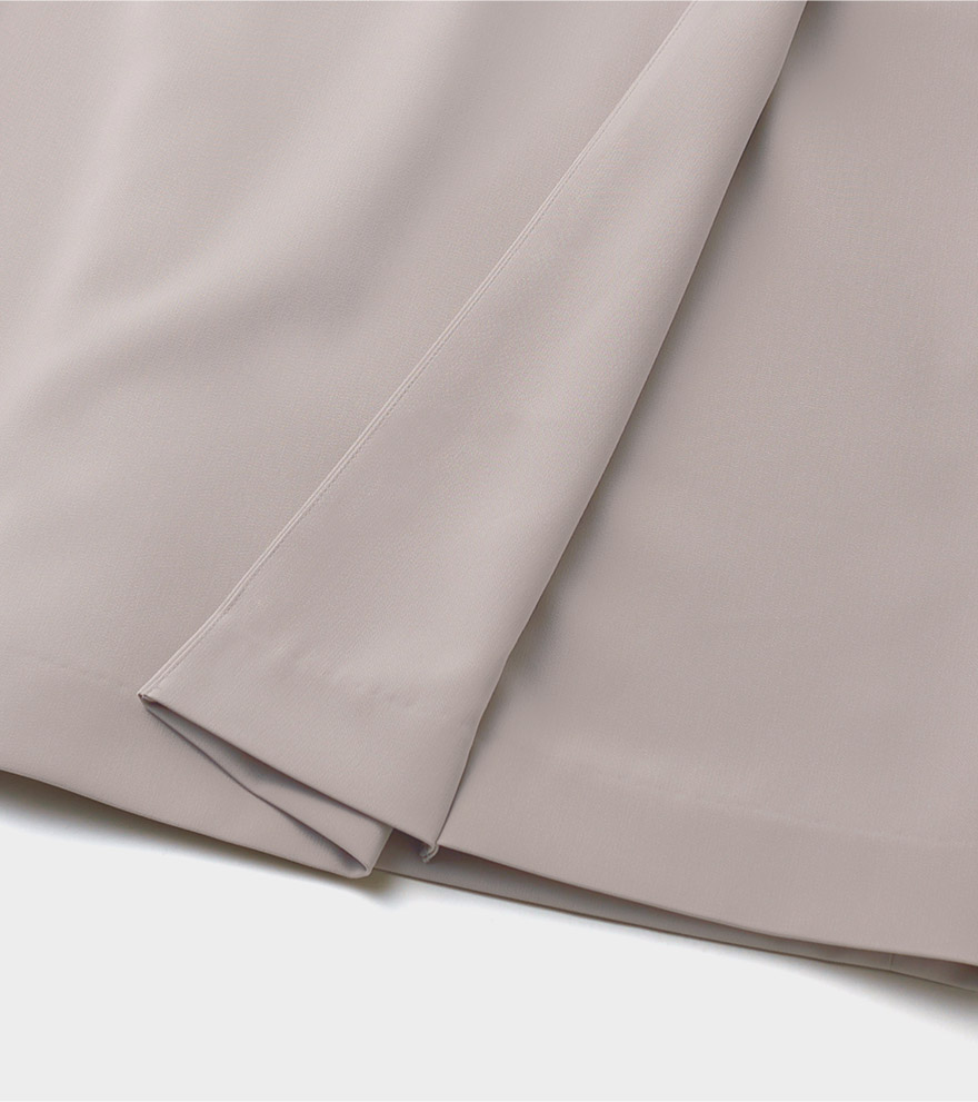 シルクのような光沢感がエレガントなノーカラージャケット+スカートセット - NAJ011/NAS013商品画像11
