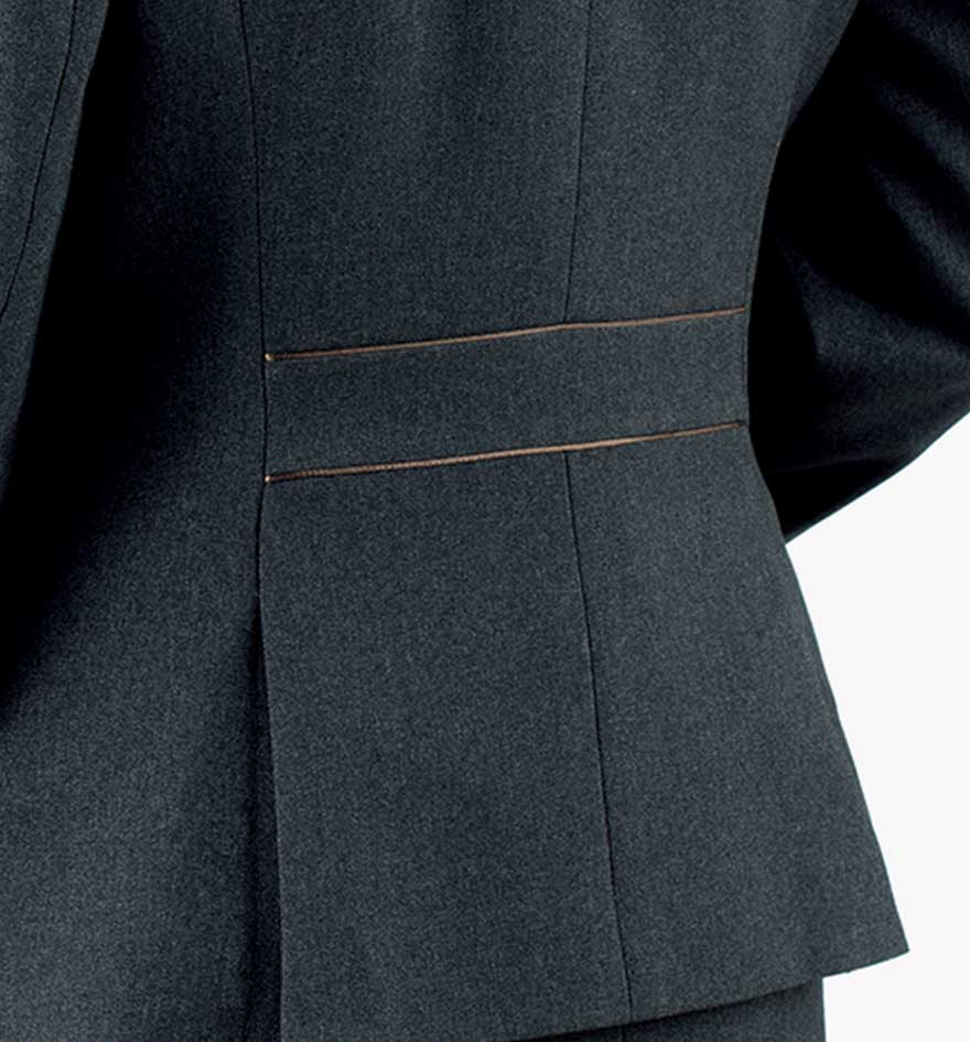 ウールのような高級感のある素材でフォーマルに決まるジャケット+パンツセット - AJ0260/AP6243商品画像3