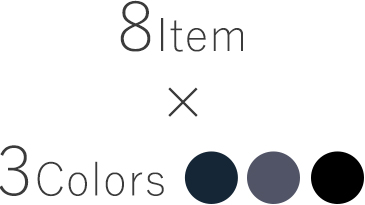 8Item3color